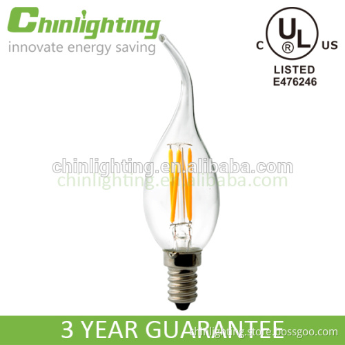 Led CA35 candle ce rohs led dimmable led candelabra light bulb